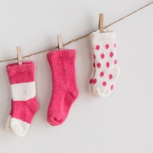 White + Warren Cashmere Baby Socks